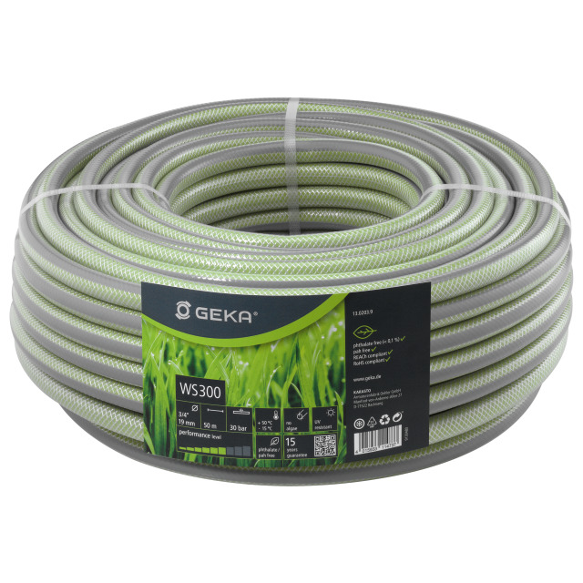 GEKA plus Wasserschlauch WS300, 3/4" - 19 mm, 50 m PVC