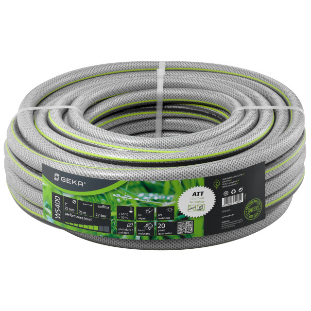 GEKA plus Wasserschlauch WS400, 1" - 25 mm, 25 m PVC