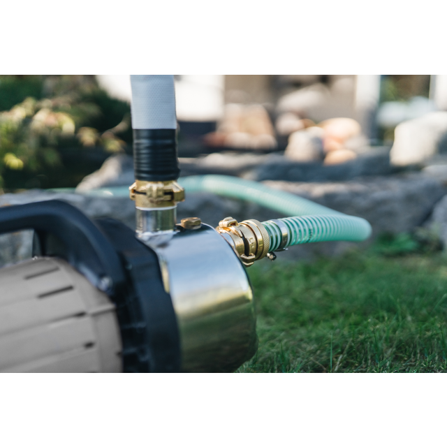 GEKA Saugschlauchgarnitur, 1″ – 25 mm, 4 m Rolle mit Schlauchstück – Bild 5