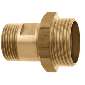 GEKA plus Gewindenippel 360, AG 3/4" x 1", drehbar – Bild 1