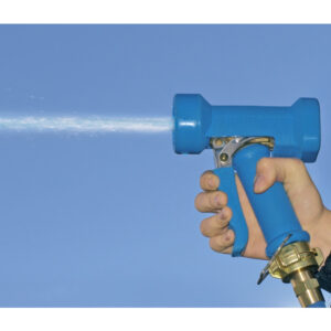 Profi-Reinigungspistole, IG 1/2" Gummi ummantelt blau – Bild 2