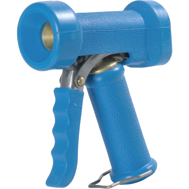 Profi-Reinigungspistole, IG 1/2" Gummi ummantelt blau