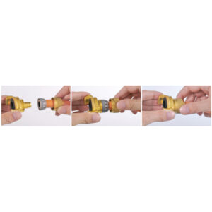 GEKA plus Schlauchstück Z, 3/4" mit Schlaucheinbindung – Bild 2