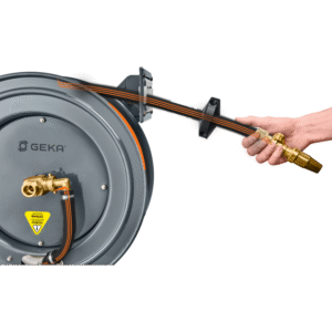 GEKA plus automatischer Schlauchaufroller PA20GSK, mit Gummischlauch 3/4" 15 m + 2 m und Armaturen – Bild 5