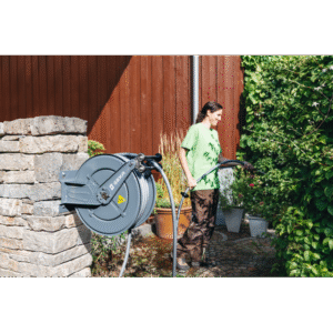 GEKA plus automatischer Schlauchaufroller PA30, Stahl pulverbeschichtet, für 30 m 3/4" – Bild 6
