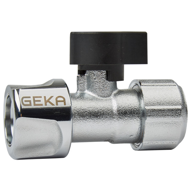 GEKA plus Schlauchstück Stecksystem, 1/2" - 13 mm mit Kugelhahn