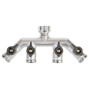 GEKA plus Vierwegeventil, IG 3/4" 4 x AG 3/4" – Bild 1