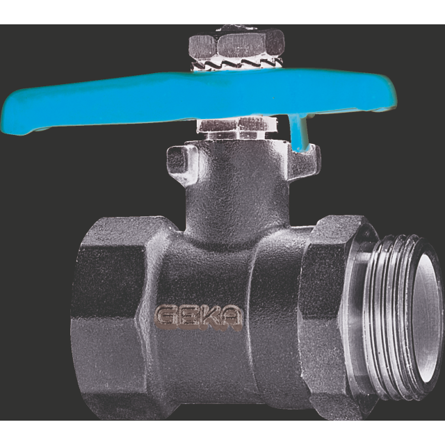 GEKA Kugelventil für Universalwascher, IG x AG 3/4″, 53 mm lang