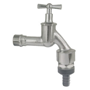 Wasserhahn, 3/4", AG 3/4" matt mit Rohrbelüfter – Bild 1