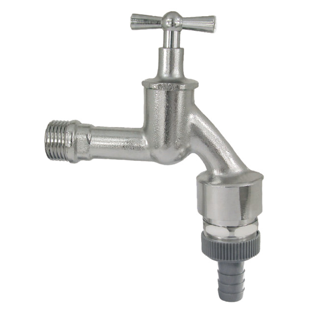 Wasserhahn, 1/2″, AG 1/2″ matt mit Rohrbelüfter