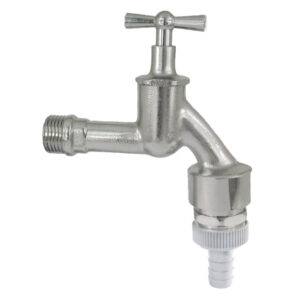 Wasserhahn, 3/4", AG 3/4" matt mit Rohrbelüfter – Bild 2