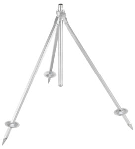 GEKA Dreibeinstativ 700-1070 mm, 2x AG 1", Stahl – Bild 1