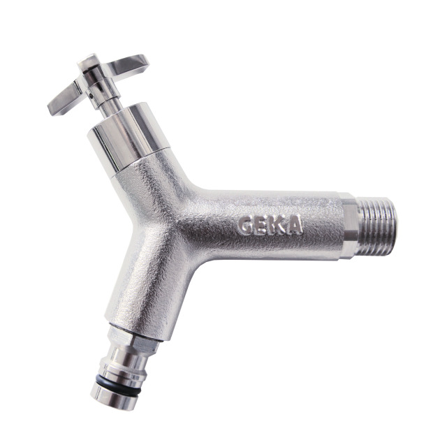 GEKA plus Design-Wasserhahn, AG 1/2″ mit Stecker