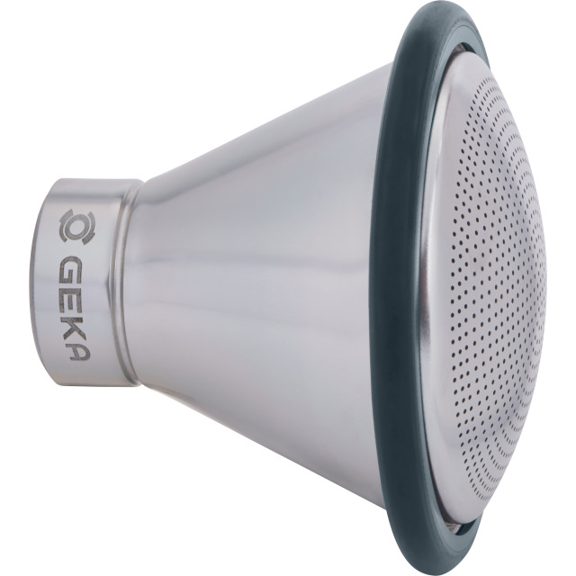 GEKA plus Brausekopf Soft Rain L konisch, 0,7 mm Bohrung, 72 mm Platine