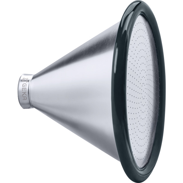 GEKA plus Brausekopf Soft Rain XXL, 0,8 mm Bohrung, 150 mm Platine