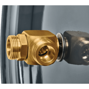 GEKA plus automatischer Schlauchaufroller PA20, Stahl pulverbeschichtet, für 20 m 3/4" – Bild 3