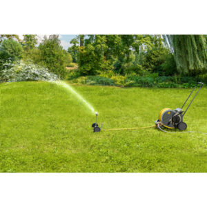 GEKA plus automatischer Regnerwagen RW40, mit 40 m 5/8" Schlauch und Regner V80 – Bild 12