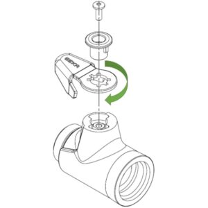 GEKA plus Kugelventil Soft Rain, IG x AG 3/4" Messing verchromt – Bild 2
