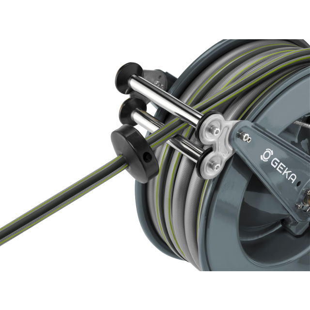 GEKA plus automatischer Schlauchaufroller PA30SK, mit Schlauch 3/4″ 30 m + 2 m & Armaturen – Bild 4