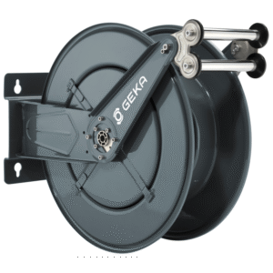 GEKA plus automatischer Schlauchaufroller PA30, Stahl pulverbeschichtet, für 30 m 3/4" – Bild 3