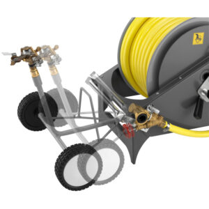 GEKA plus automatischer Regnerwagen RW40, mit 40 m 5/8" Schlauch und Regner V80 – Bild 4