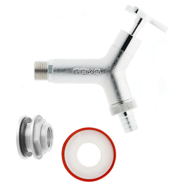 GEKA plus Regentonnen Set Design, AG 3/4 mit Tülle 3/4