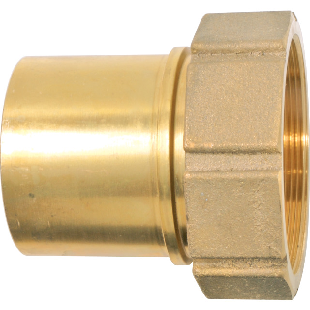 Schlauchstutzen TW, IG 1 1/2" mit Sicherungsbund, drehbar