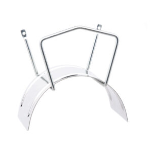 Wandschlauchhalter E, Edelstahl – Bild 1