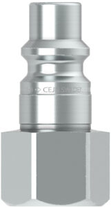 Nippel G 1/4" IG, Stahl gehärtet – Bild 1