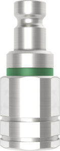 Nippel G 1/4" IG, mit Ventil, EPDM – Bild 1