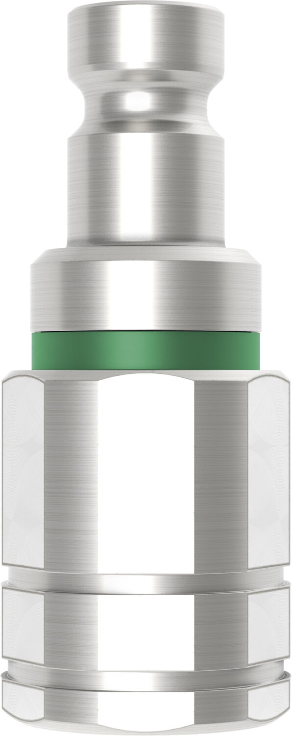 Nippel G 1/4″ IG, ohne Ventil, NBR