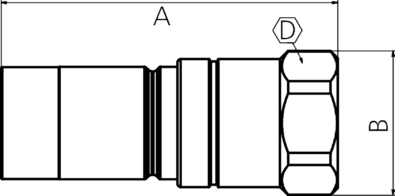 Nippel G 1 1/4″ IG, Dichtung EPDM – Bild 3