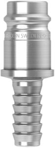 Nippel Ø 13.0 mm Schlauchanschluss, Stahl gehärtet – Bild 1
