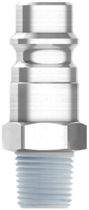Nippel R 1/8" AG,  Stahl gehärtet – Bild 1