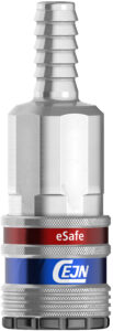 Sicherheits-Kupplung Ø   8.0 mm Schlauchanschluss, NBR – Bild 1
