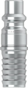 Nippel Ø 10.0mm Schlauchanschluss, Stahl gehärtet – Bild 1