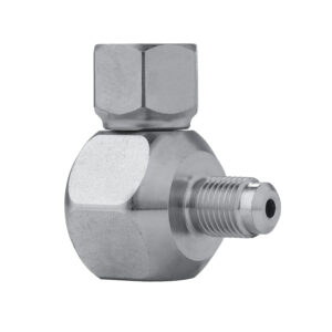 Adapter 90° drehbar, G 1/4" AG - G 1/4" IG – Bild 1
