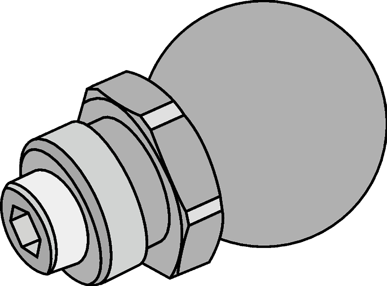 Verriegelungseinheit Parkstation Nippelseite
