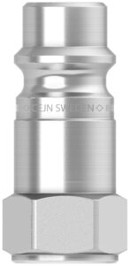 Nippel G 1/2" IG, Stahl gehärtet – Bild 1
