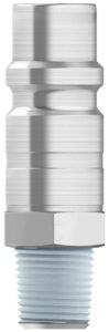 Nippel R 1/2" AG, Stahl gehärtet – Bild 1