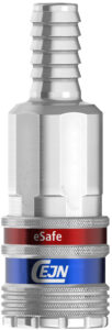Sicherheits-Kupplung Ø 10.0 mm Schlauchanschluss, NBR – Bild 1