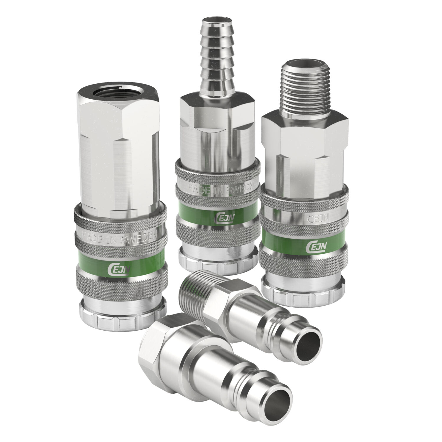 Kupplung Ø 8 mm Schlauchanschluss, NBR