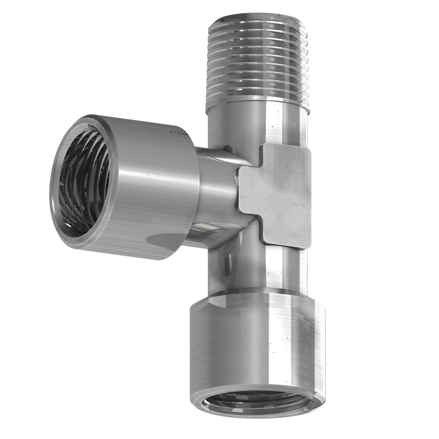 T-Stück G 3/8″ IG-IG-AG