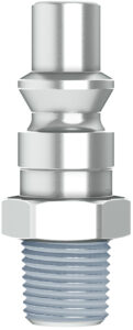 Nippel R 1/2" AG, Stahl gehärtet – Bild 1