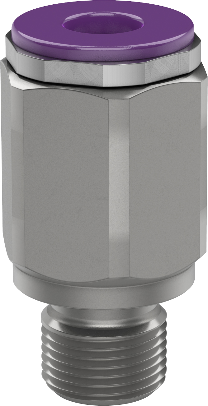 WEO Steckbuchse 3/8″, G 3/8″ AG, 420 bar