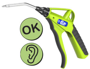 Sicherheits-Blaspistole Hi-Vis Serie 209, 90mm Rohr mit Düse Star-Tip abn., G 1/4'' IG – Bild 2