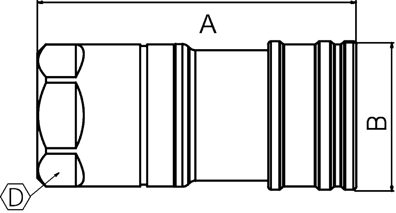 Kupplung G 1 1/4″ IG, Dichtung EPDM