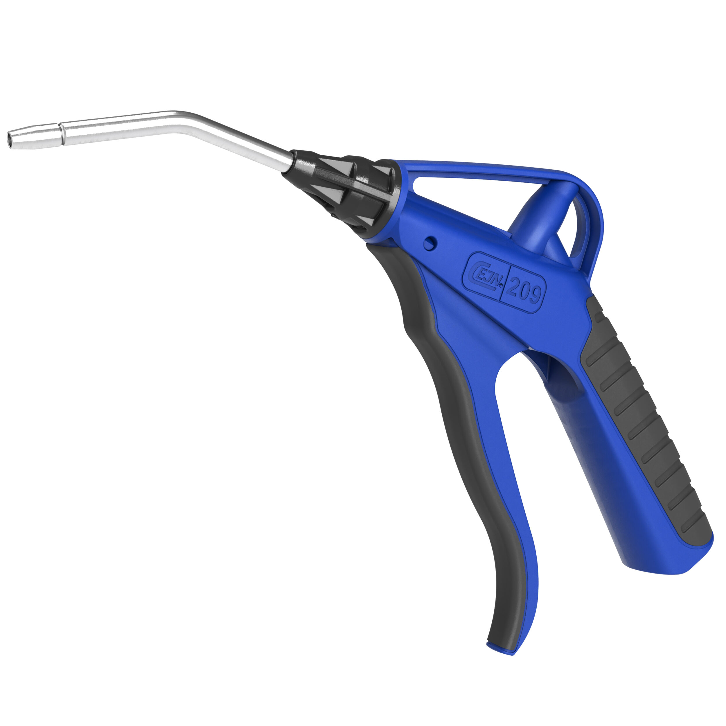 Blaspistole blau Serie 209, 90mm Rohr offen abnehmbar, G 1/4'' IG