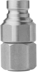 Nippel G 1/4" IG, FPM, Edelstahl – Bild 1