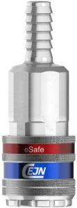 Sicherheits-Kupplung Ø    8.0 mm Schlauchanschluss NBR - eSafe Q10 – Bild 1